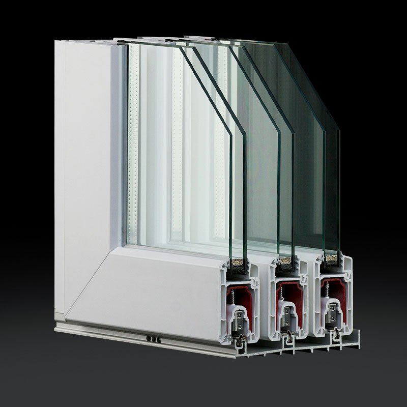 PREMILINE TRIPLE GUIDE RAIL ALU PLINTH