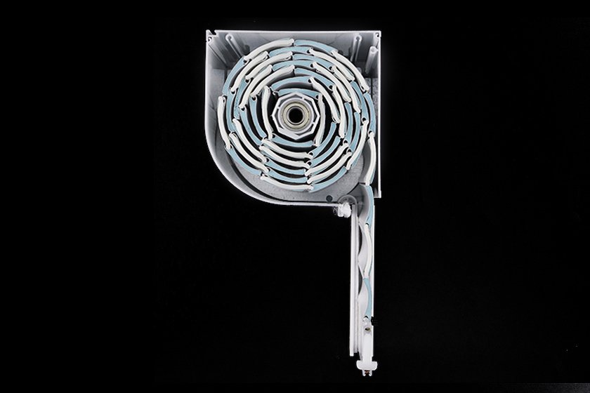 CURVED FRONT MOUNTED ALUMINUM BOX 15.5