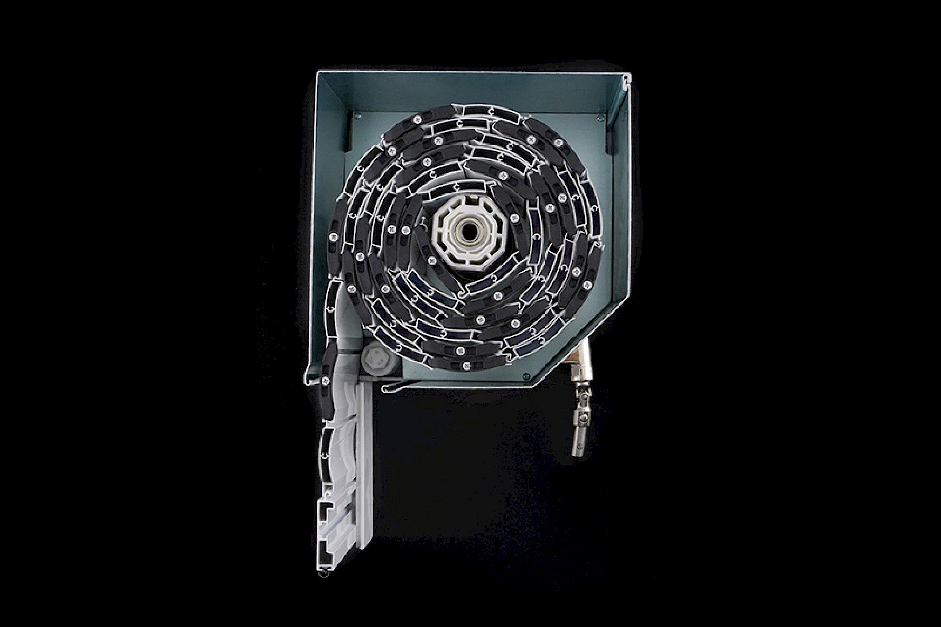 GARAGE DOOR ALUMINUM BOX T25.5 - GARAGE DOOR ALUMINUM BOXES