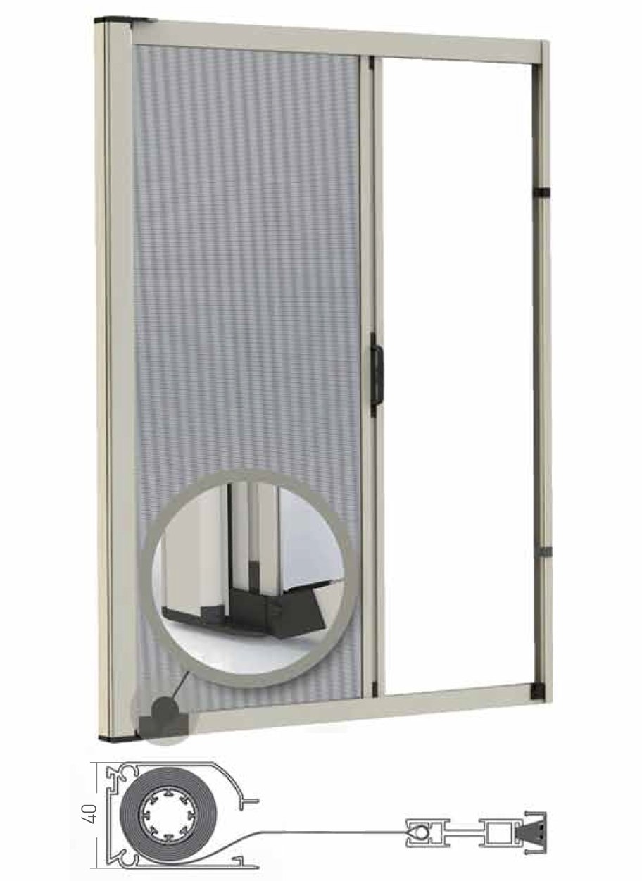 HORIZONTAL INSECT SCREENS