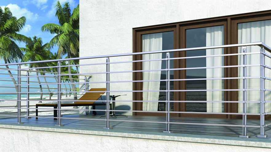 ALUMINUM RAILINGS INOX TYPE