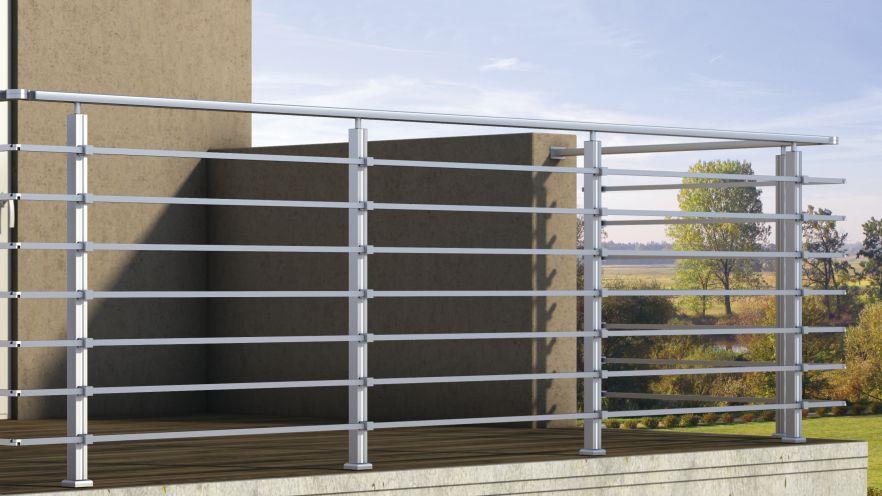 ALUMINUM RAILINGS INOX TYPE