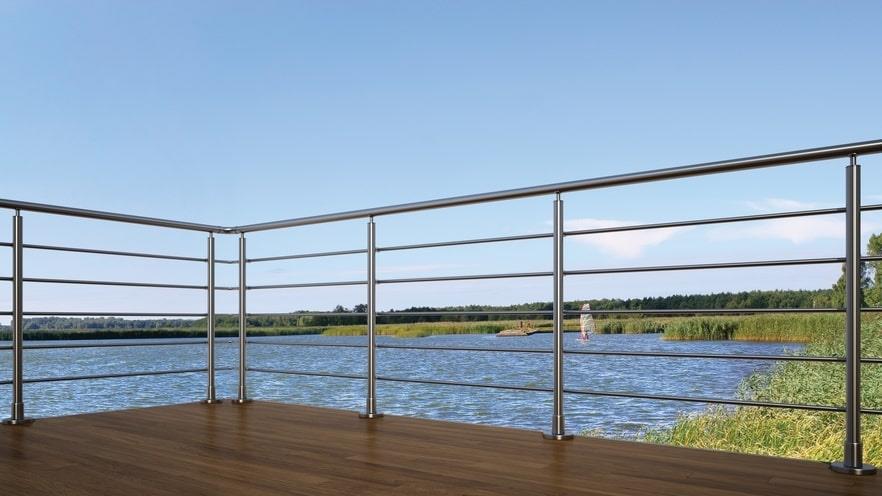 ALUMINUM RAILINGS INOX TYPE