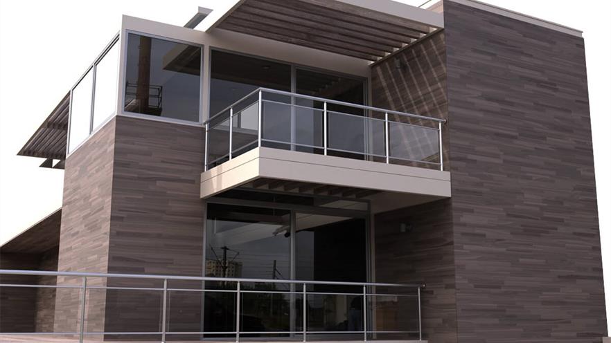 ALUMINUM RAILINGS INOX TYPE