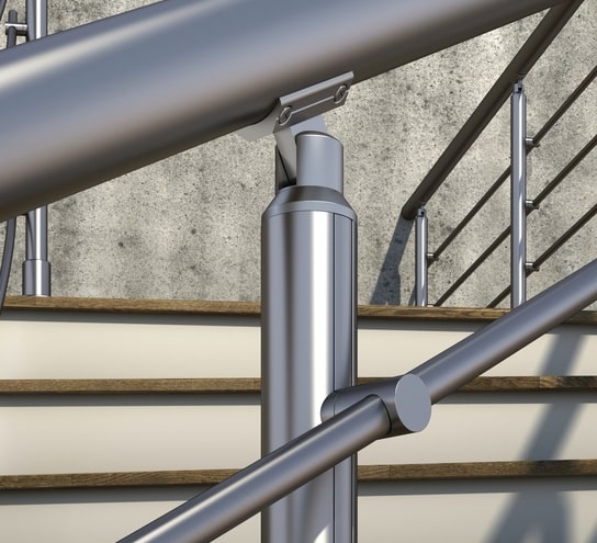 ALUMINUM RAILINGS INOX TYPE