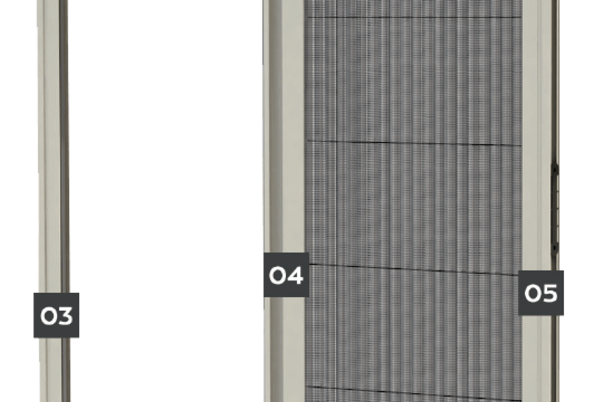 PIETTA 22 & 32 - WITH PLEATED MESH